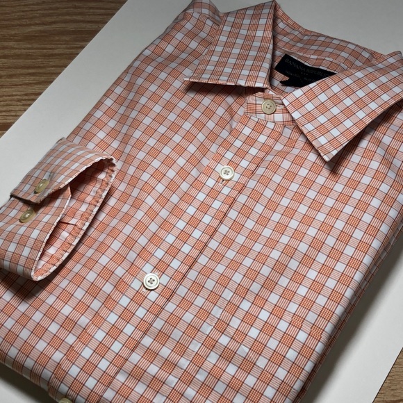 Banana Republic Men's Shirt Slim Fit Non Iron Sz L - Picture 3 of 16